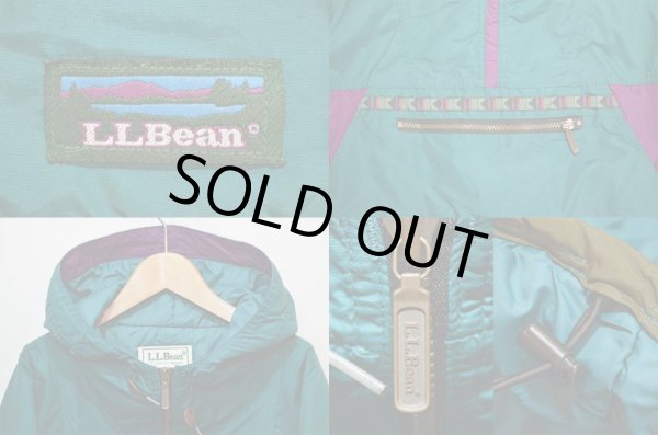 画像4: 90's L.L.Bean ナイロンアノラックパーカー “ Thinsulate 3M” (4)