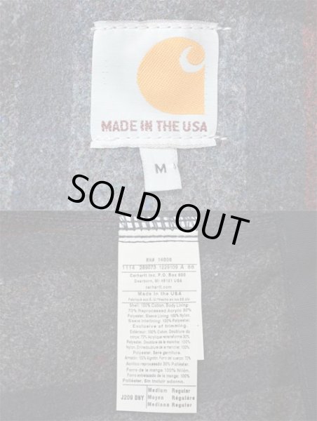 画像3: 日本未発売 Carhartt デトロイトジャケット " NAVY / MADE IN USA" (3)