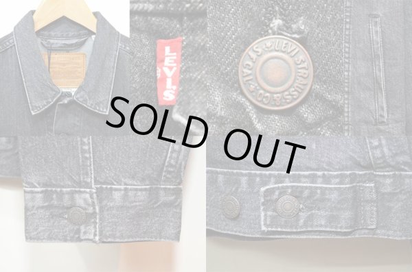 画像4: 日本未発売 Levi's PREMIUM ブラックデニムジャケット “THE TRUCKER / FEGIN” (4)