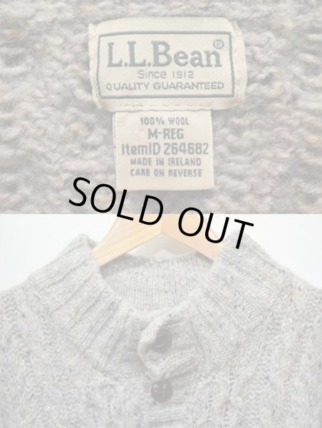 画像3: L.L.Bean ハイネックフィッシャーマンセーター “MADE IN IRELAND” (3)