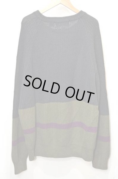 画像2: 80-90's Eddie Bauer バイカラーコットンニット (2)