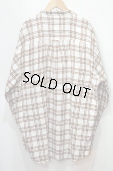 画像2: 90's CACTUS バンドカラーネルシャツ (2)