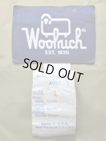 画像3: 80's Woolrich × L.L.Bean ウッドランドカモ柄 ダウンジャケット (3)