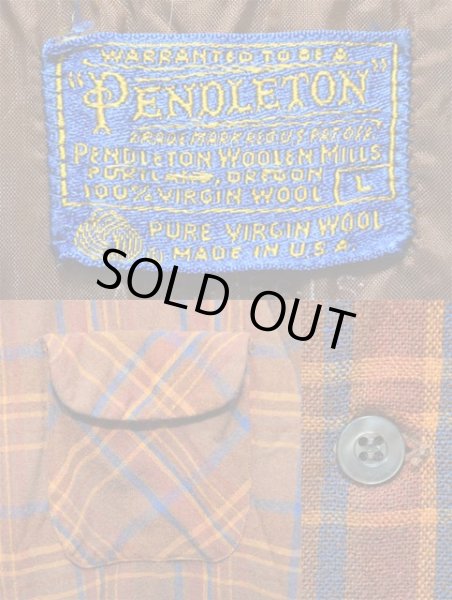 画像3: 70's Pendleton ウールシャツ (3)