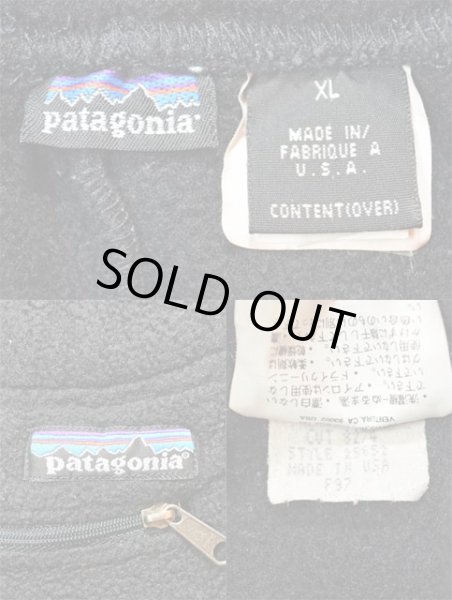 画像3: 97's Patagonia フリースパンツ “BLACK / MADE IN USA” (3)