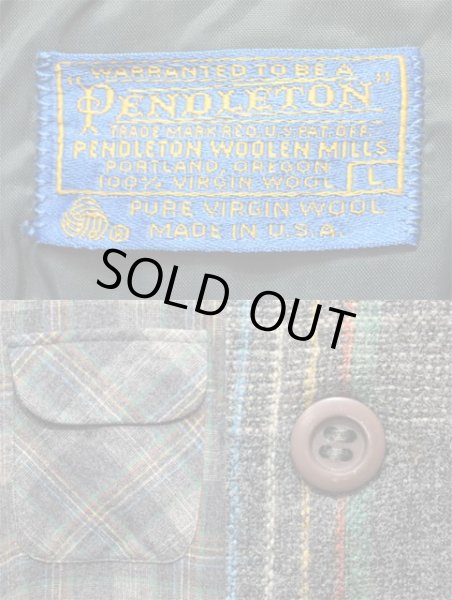 画像3: 70's Pendleton ウールシャツ (3)