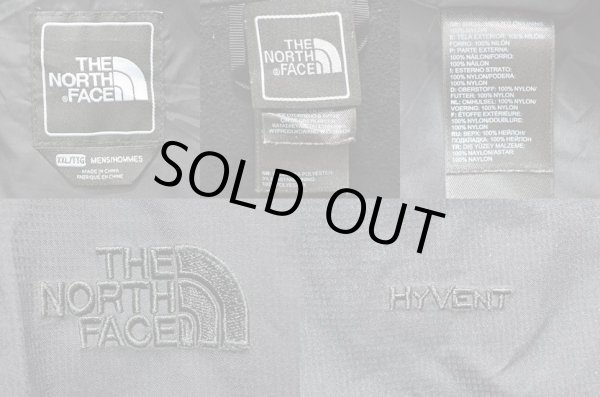 画像4: THE NORTH FACE HYVENT マウンテンパーカー “ALL BLACK / フリースライナー付き” (4)