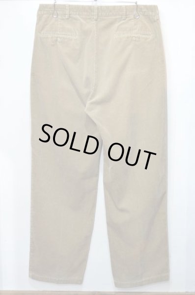 画像2: Polo Ralph Lauren 太畝コーデュロイパンツ “KHAKI” (2)