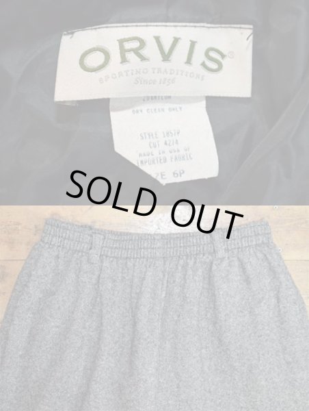 画像3: 90's ORVIS ウールツイード イージーパンツ “MADE IN USA” (3)