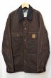 画像1: Carhartt ブラウンダック カバーオール (1)