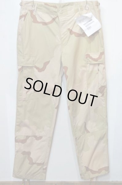 画像1: 02's US.ARMY デザートカモ柄 BDUパンツ “MEDIUM-SHORT / DEADSTOCK” (1)