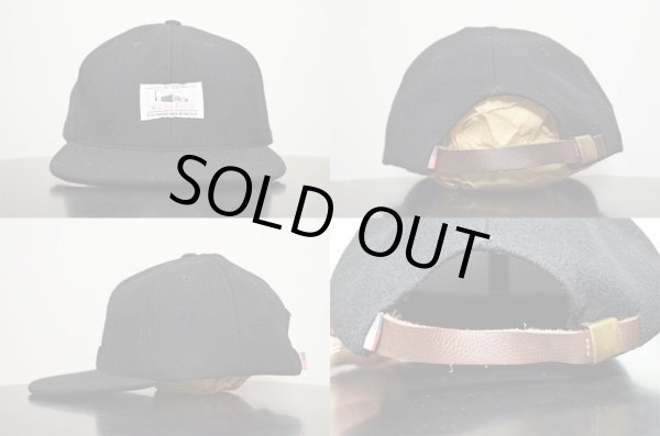 画像3: 日本未発売 Woolrich 6パネルキャップ "BLACK / MADE IN USA" (3)