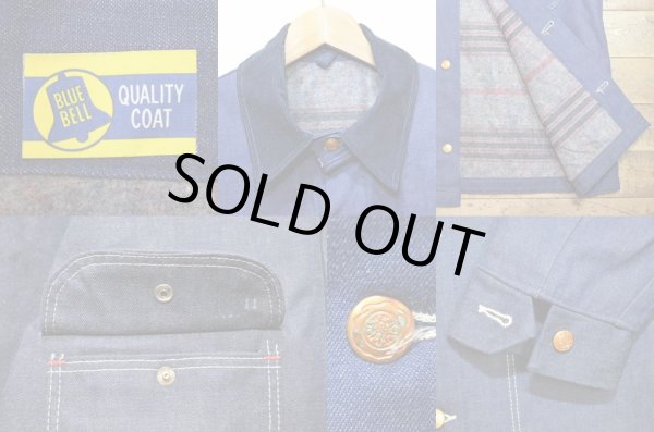画像3: 70's BLUE BELL ブランケット付き デニムカバーオール “DEADSTOCK” (3)