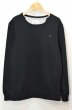 画像1: Champion ECO Fleece リバースウィーブ型 スウェットシャツ “BLACK” (1)