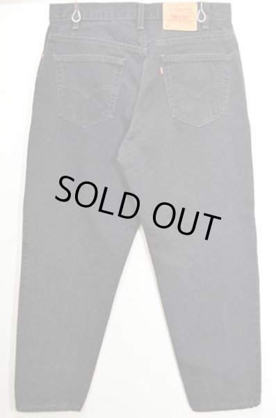 画像2: 90's Levi's 560 ブラックデニムパンツ “MADE IN USA” (2)