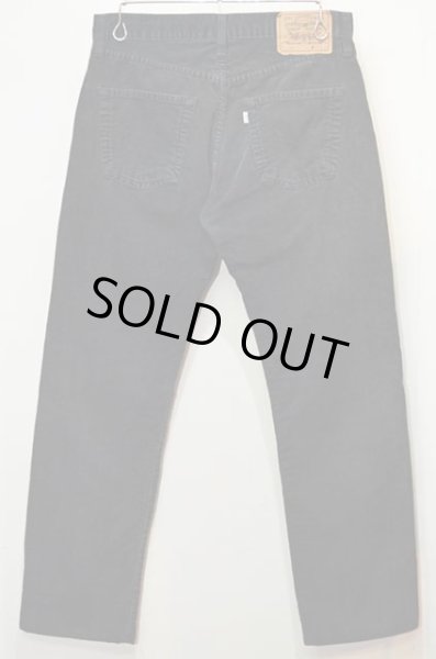 画像2: Levi's 551 コーデュロイパンツ “BLACK” (2)