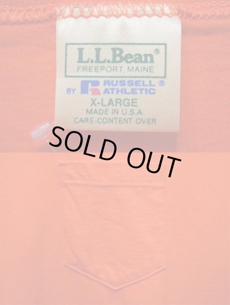 画像3: 90's L.L.Bean × Russell L/S ポケットTシャツ “MADE IN USA” (3)