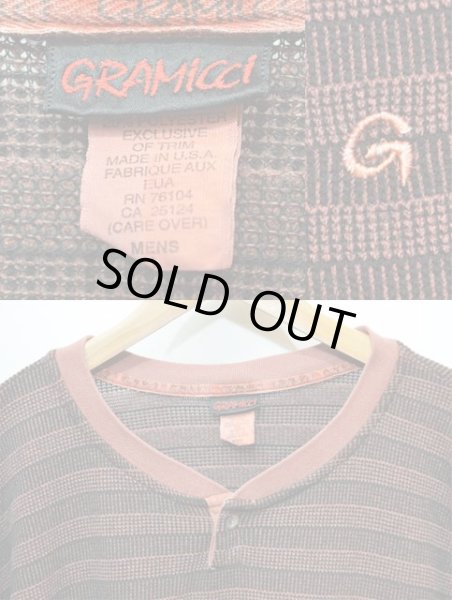 画像3: 90-00's Gramicci ヘンリーネックカットソー “MADE IN USA” (3)