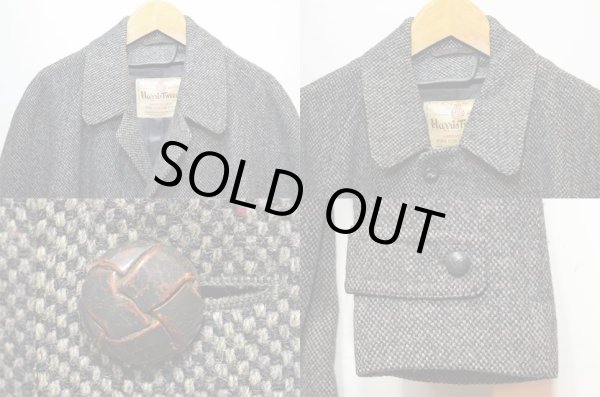 画像4: 60's PENNEY'S Town Clad ウールツイードコート “Harris Tweed” (4)