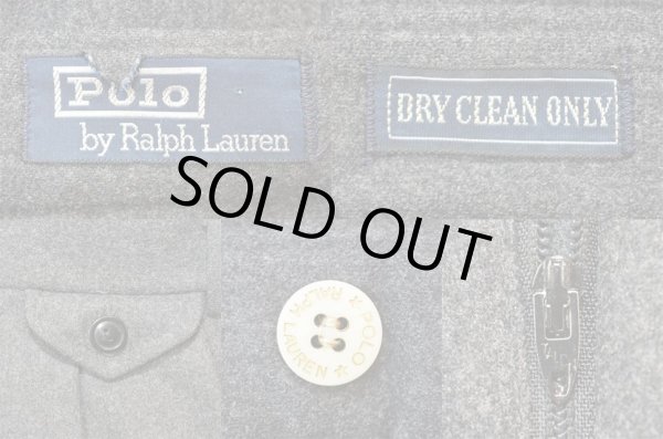 画像3: 90's Polo Ralph Lauren 2タック ウールスラックス (3)