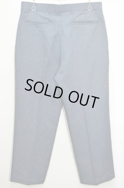 画像2: 80-90's Levi's ACTION SLACKS “HEATHER BLUE GRAY / MADE IN USA” (2)