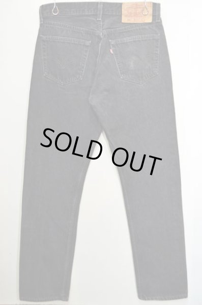 画像2: 90's Levi's 501 ブラックデニムパンツ “MADE IN USA” (2)