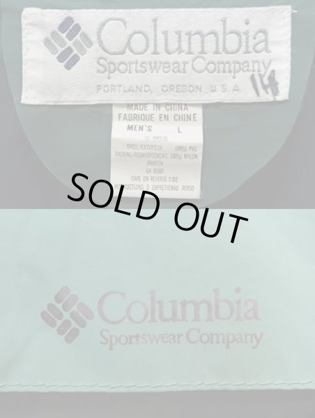 画像3: 90's Columbia PVC フーディージャケット “GREEN” (3)