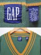 画像3: 90's OLD GAP コットンチルデンニット “PALE GREEN” (3)