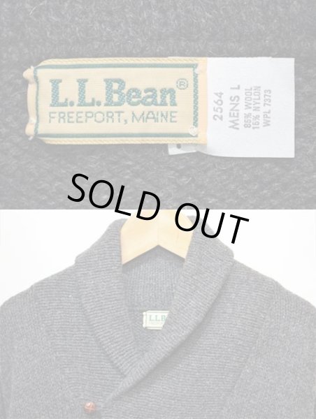 画像3: 90's L.L.Bean ショールカラーウールニット “MADE IN USA” (3)
