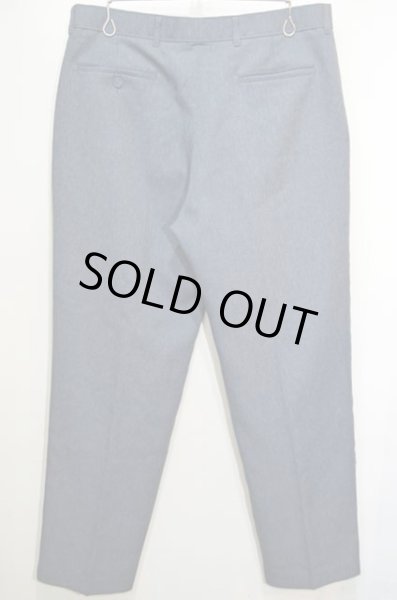 画像2: 90's Levi's ACTION SLACKS “HEATHER BLUE GRAY / MADE IN USA” (2)