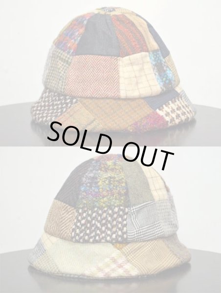 画像3: 70's Hanna Hats パッチワークツイードハット “MADE IN IRELAND” (3)