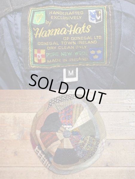 画像2: 70's Hanna Hats パッチワークツイードハット “MADE IN IRELAND” (2)