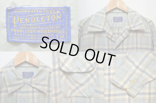 画像3: 50-60's Pendleton ウールシャツ (3)