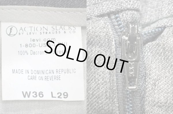 画像3: 90's Levi's ACTION SLACKS “HEATHER GRAY / W36×L29” (3)