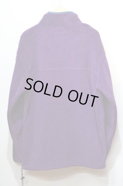 画像2: 90's L.L.Bean スナップT型 フリースジャケット “PURPLE” (2)