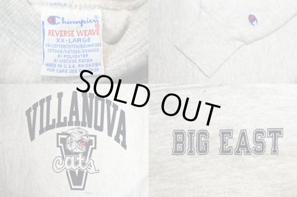 画像3: 90's Champion リバースウィーブ スウェットシャツ “VILLANOVA Cats / MADE IN USA” (3)