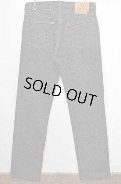 画像2: 90's Levi's 501-0658 ブラックデニムパンツ “NEAR DEADSTOCK / MADE IN USA” (2)