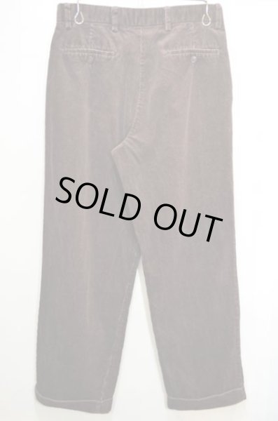 画像2: DOCKERS 2タック 太畝コーデュロイパンツ “BROWN” (2)