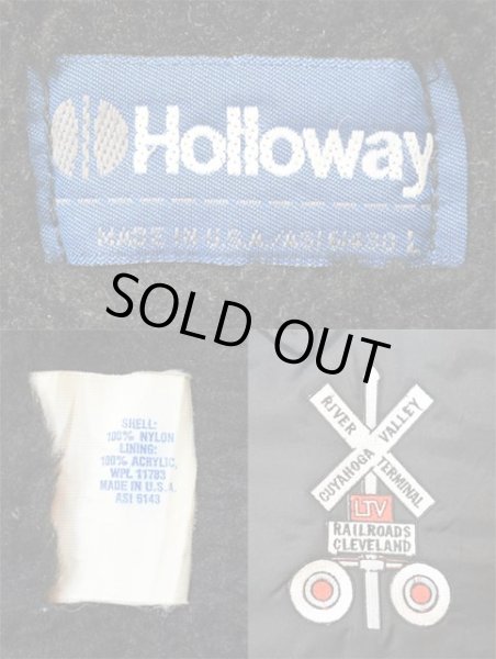 画像3: 80's Holloway ボアライナー コーチジャケット “BLACK / MADE IN USA” (3)