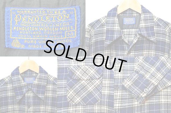 画像3: 70's Pendleton ウールシャツ (3)