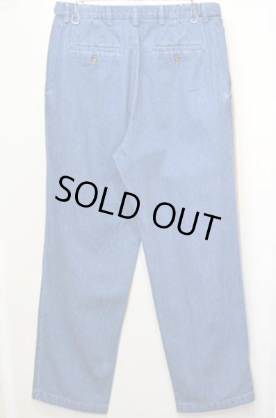 画像2: 90-00's Hagger デニムスラックス “33×30” (2)