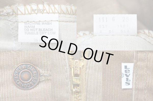 画像5: 80's Levi's 517-1523 コーデュロイパンツ “DEADSTOCK / MADE IN USA” (5)