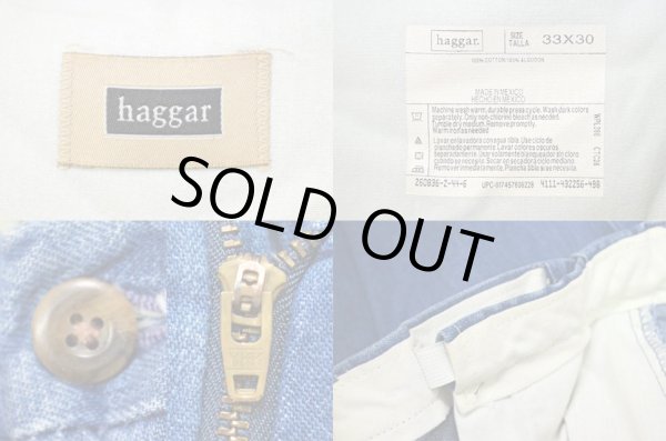 画像3: 90-00's Hagger デニムスラックス “33×30” (3)