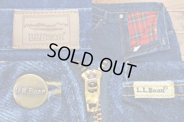 画像4: 80's L.L.Bean ネルライナー デニムパンツ “MADE IN USA / Lee OEM?” (4)