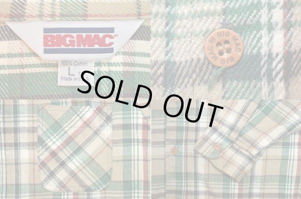 画像3: 80's BIGMAC ヘビーネルシャツ “MADE IN USA” (3)