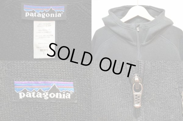 画像3: 12's Patagonia ベターセーターフーディー “BLACK” (3)