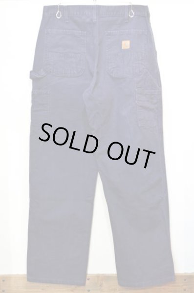 画像2: 90-00's Carhartt ダックペインターパンツ “NAVY” (2)