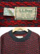 画像3: 80's L.L.Bean バーズアイ柄 ウールニット “MADE IN NORWAY / XXLarge” (3)