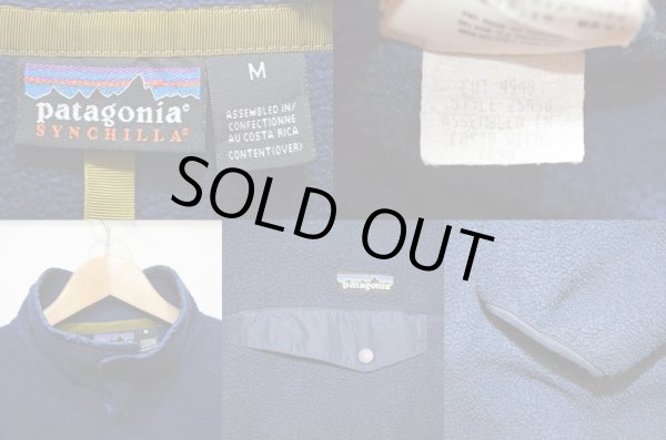 画像3: 90's Patagonia シンチラスナップT “NAVY” (3)