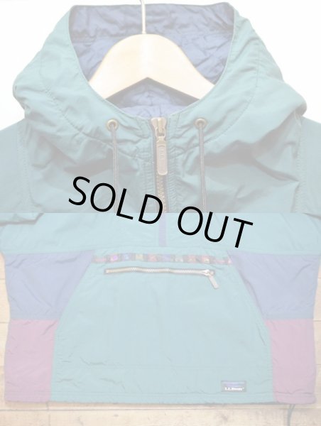 画像4: 90's L.L.Bean シンサレート入り アノラックパーカー (4)